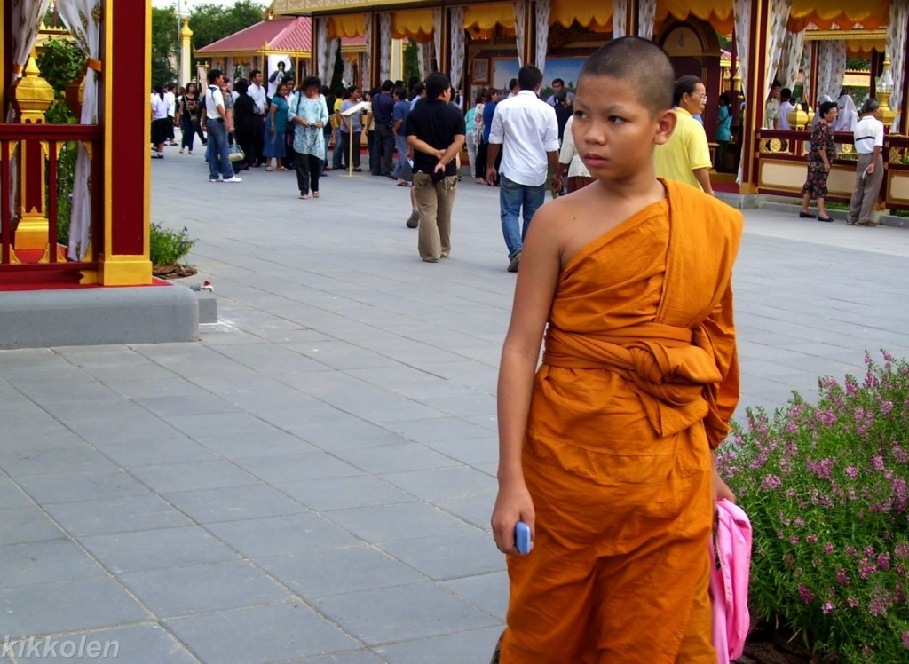 monk, thailand